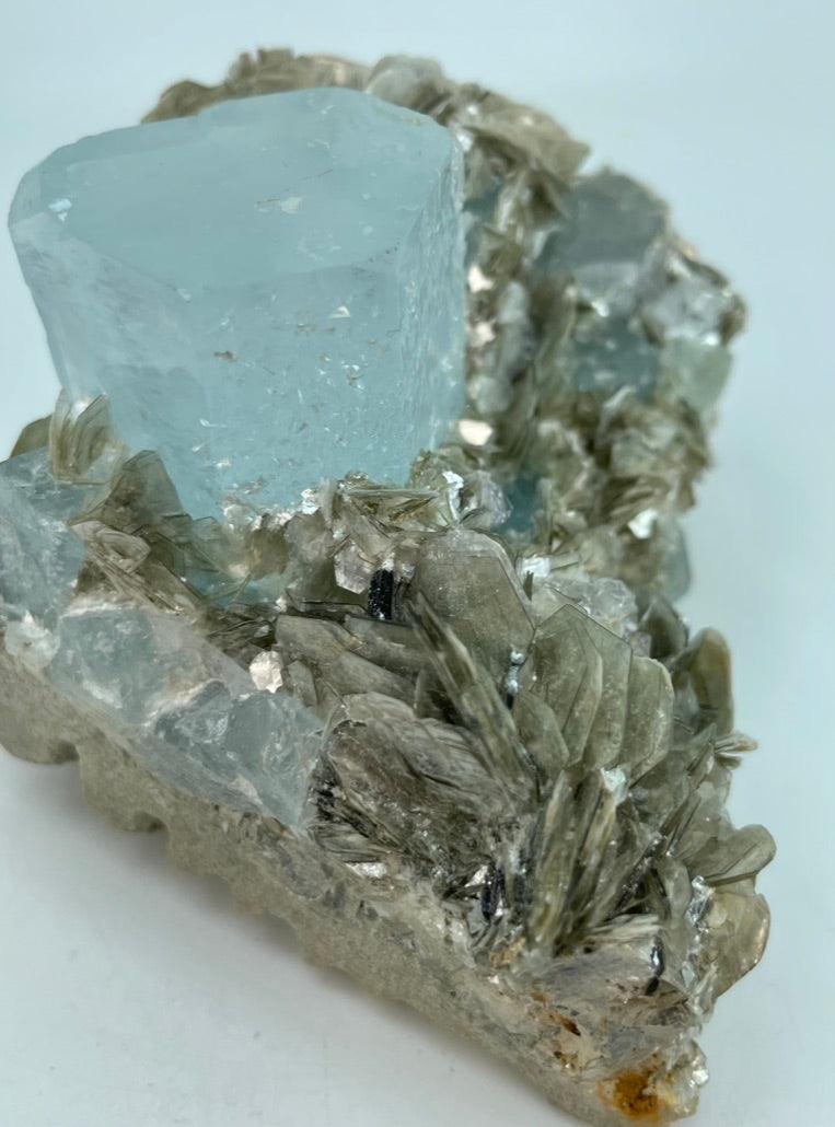 Aquamarine, Muscovite