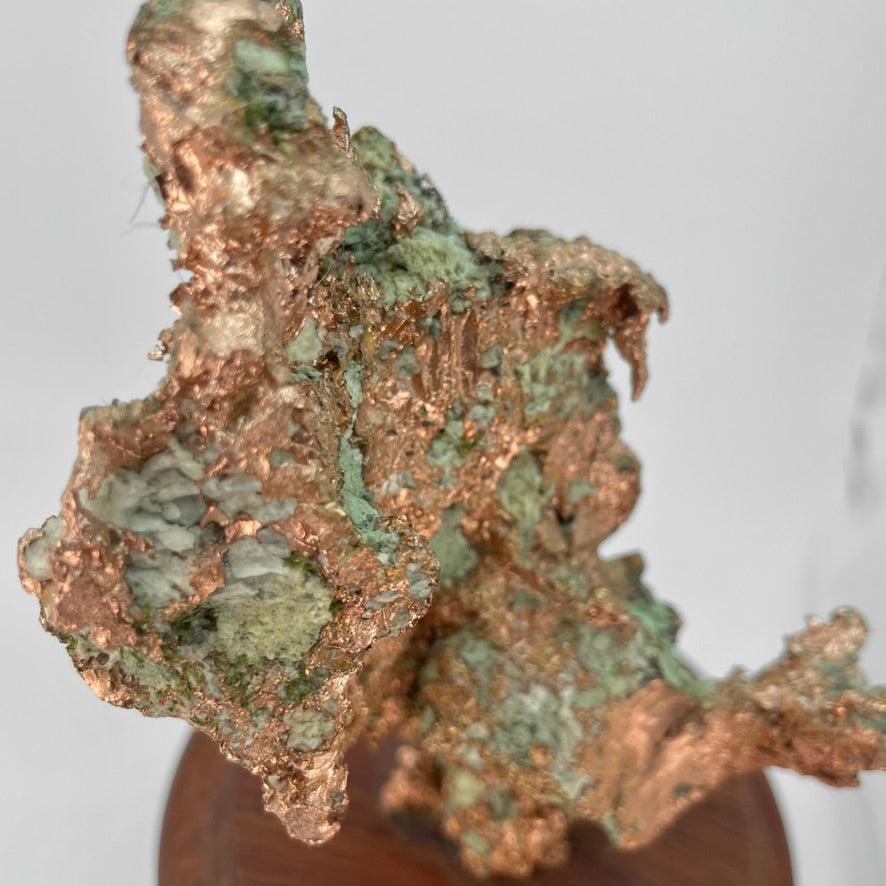 Native Copper on Rotating Stand, Michigan