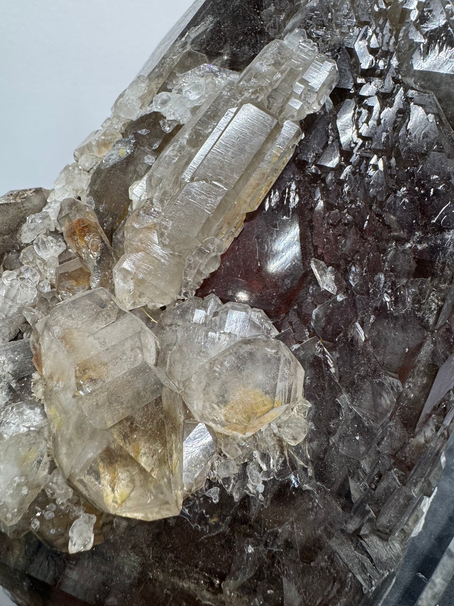 Smoky Quartz on Custom Base, Brazil