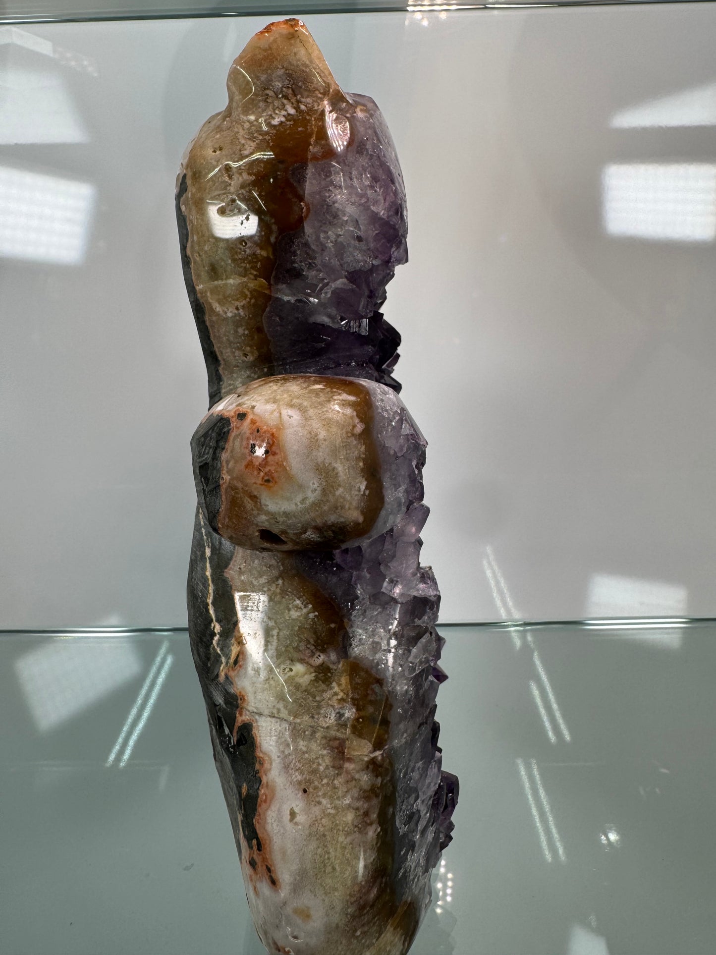 Amethyst Cat Carving