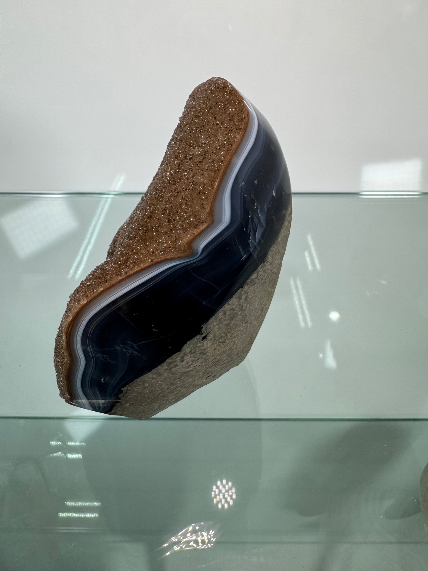 Druzy Jasper with Agate Banding