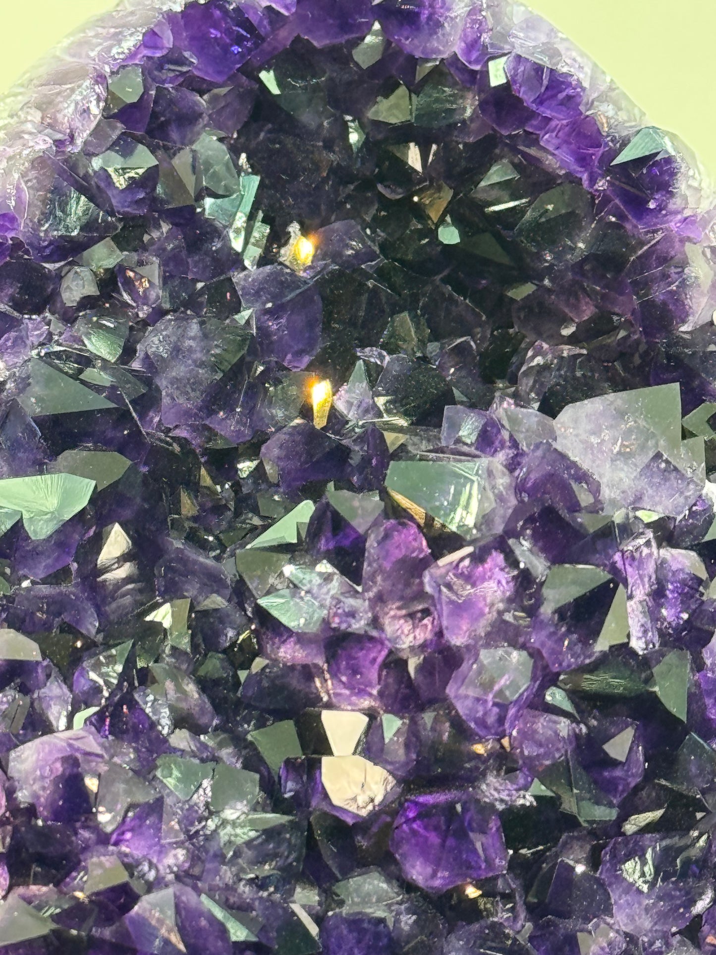 Highest Quality Amethyst with Agate Band