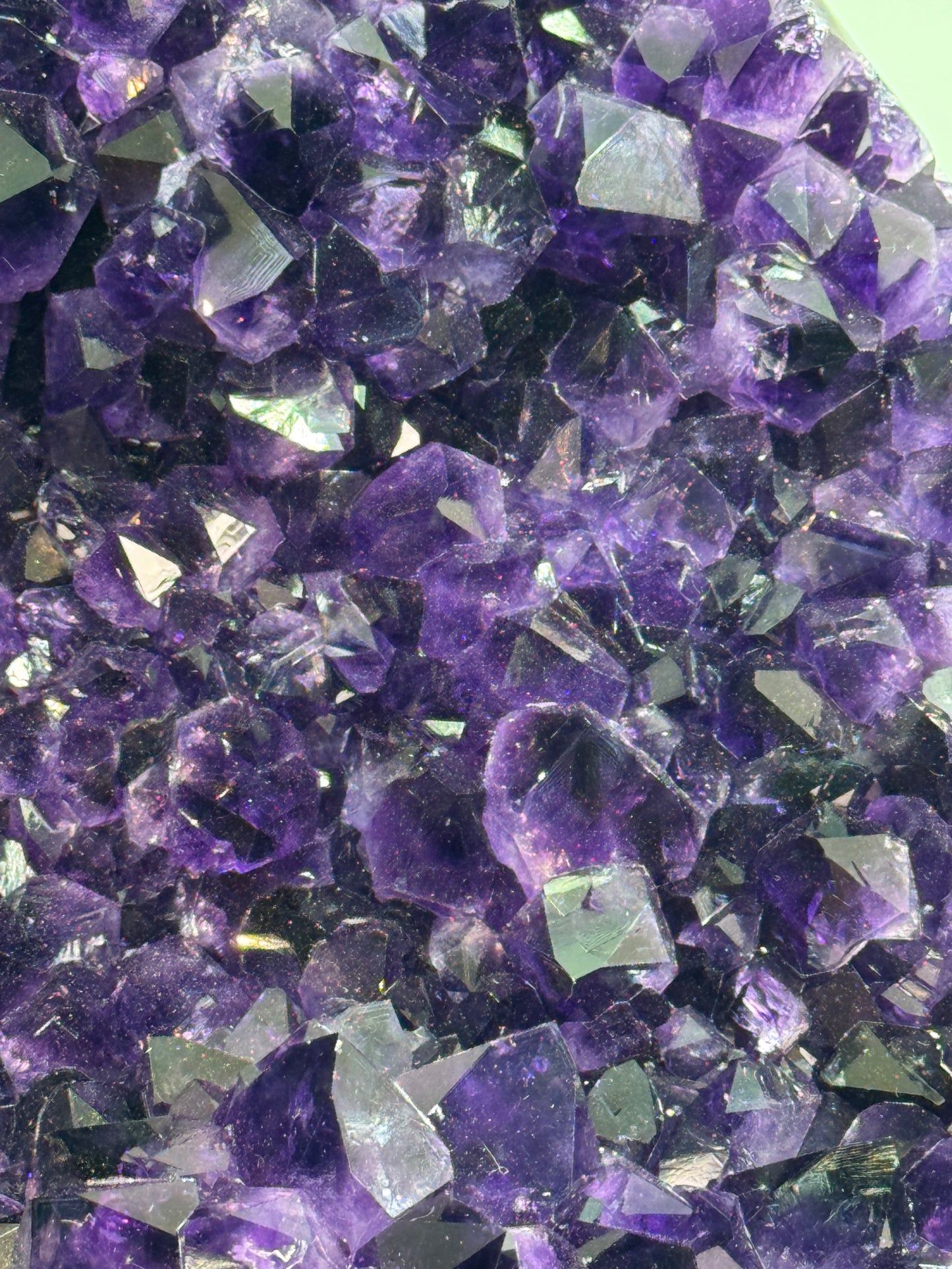 Highest Quality Amethyst with Agate Band