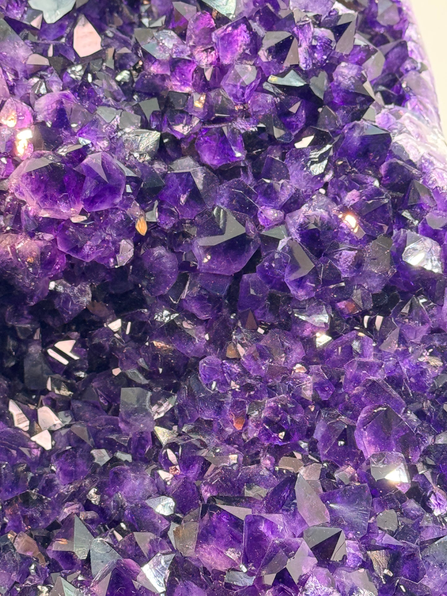 Highest Quality Amethyst with Agate Band