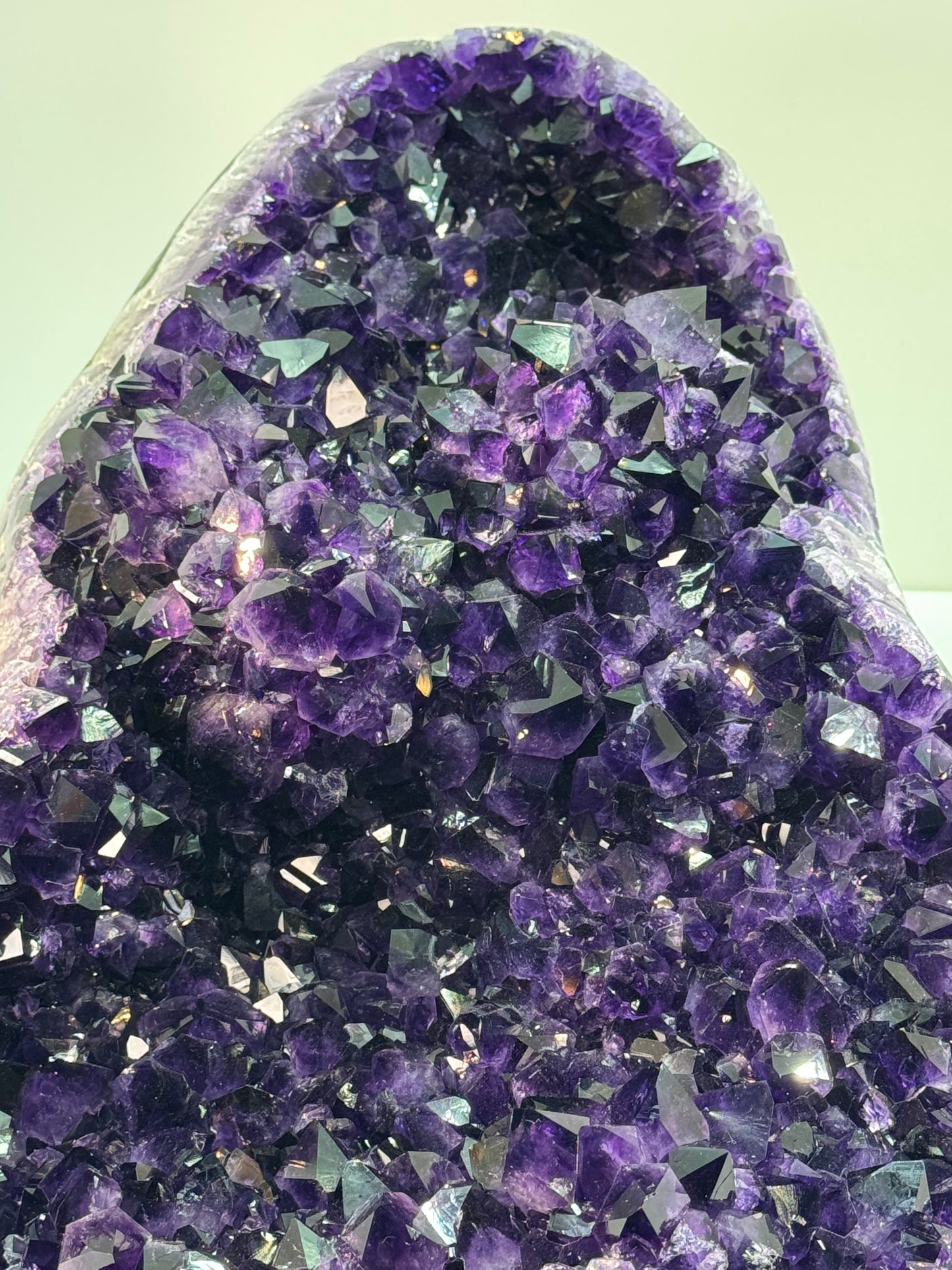 Highest Quality Amethyst with Agate Band
