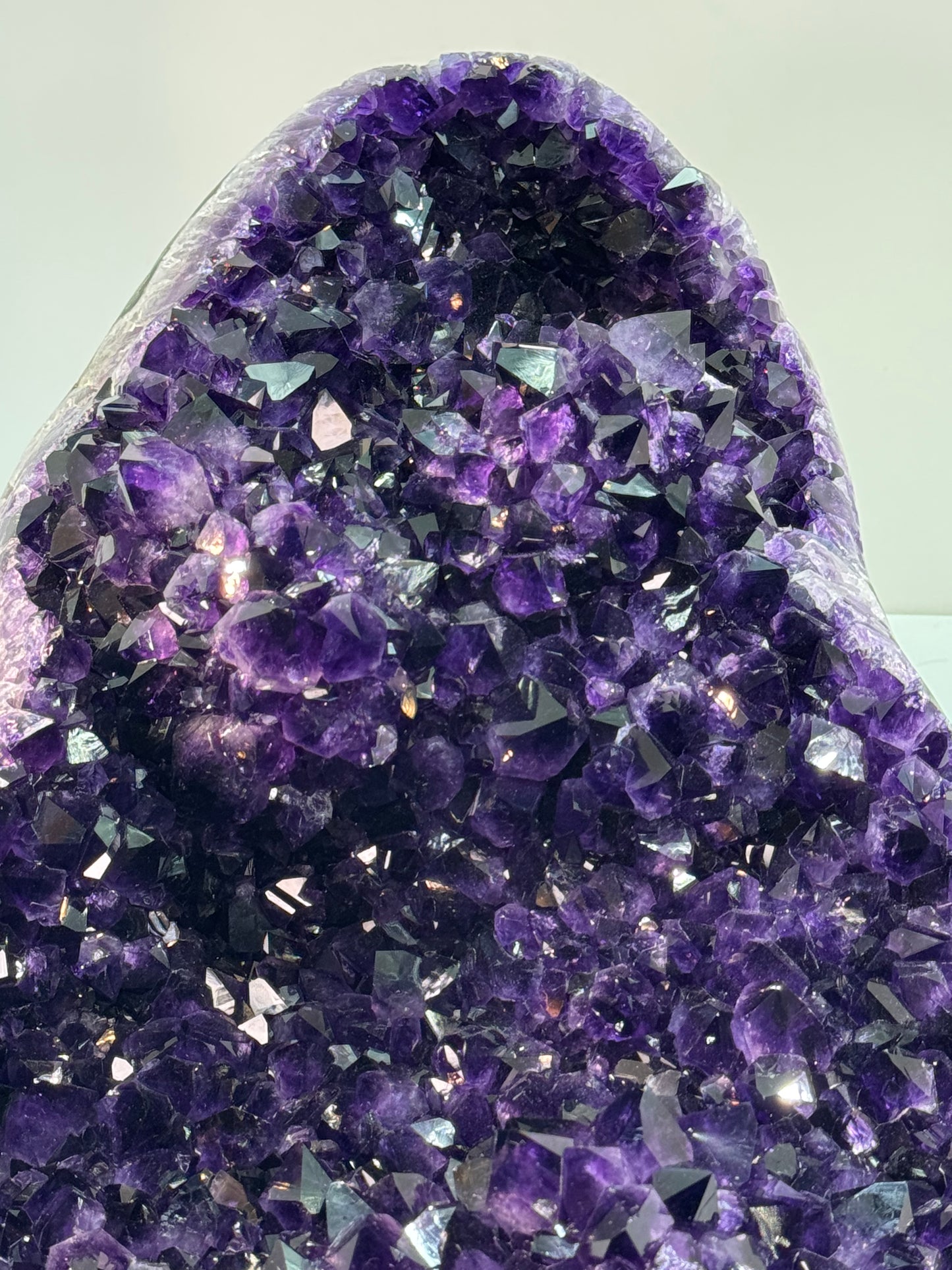 Highest Quality Amethyst with Agate Band